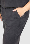 Mackenzie Acid Wash Pant - Black