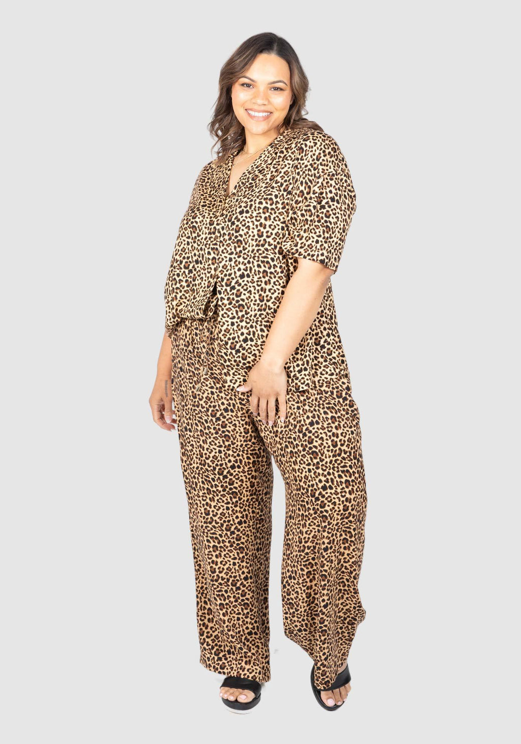 Khloe Animal Print Shirt - Animal Print