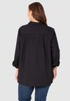 Manhattan Cotton Overshirt - Black