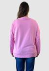 LYW & Co Embossed Sweat - Pink