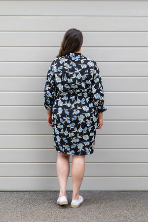 Peyton Floral Shirt Dress - Floral Print